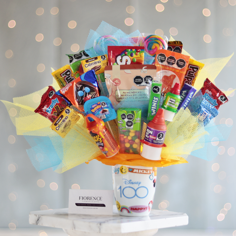 100 Years Disney Candy Bouquet - Giftbaskets México