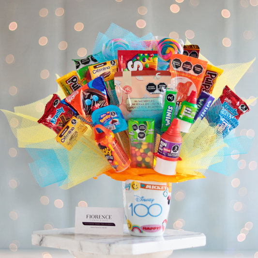 100 Years Disney Candy Bouquet - Giftbaskets México