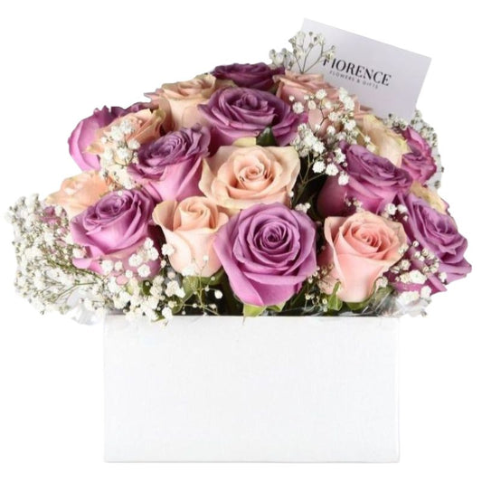 24 Pastel Roses - Classic Design