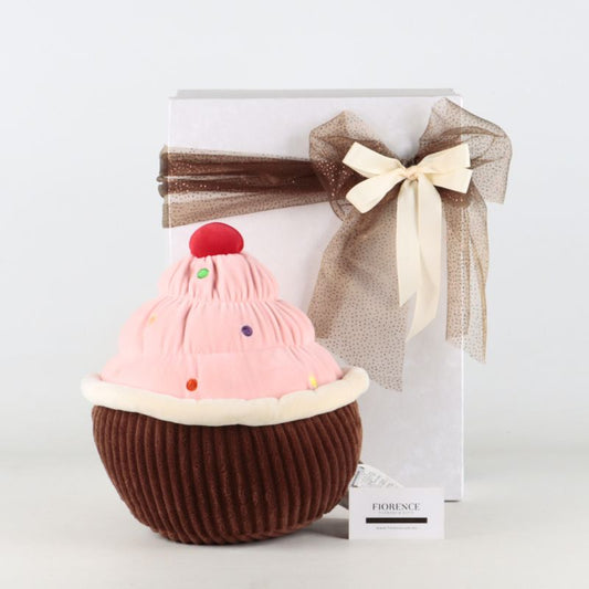 Cupcake Plushie with Chocolates