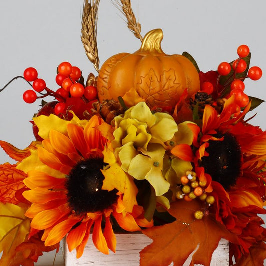 Autumn Pumpkin Centerpiece