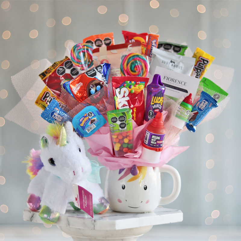 Candy Bouquet "Sweet Unicorn" - Giftbaskets México
