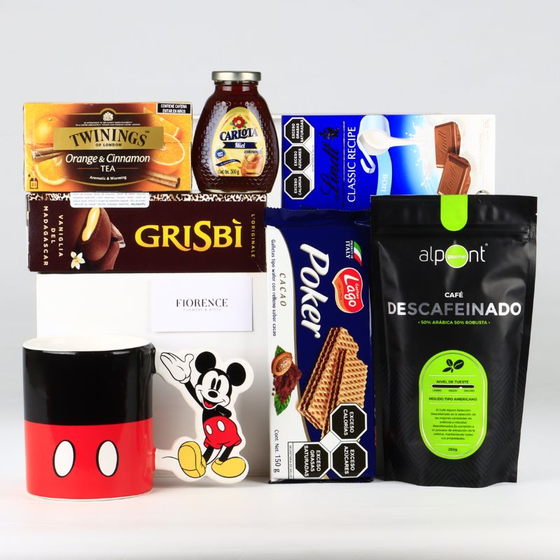 Delights to Share: Cookies, Chocolates, Tea, and Coffee - Thank You Gift - Giftbaskets México