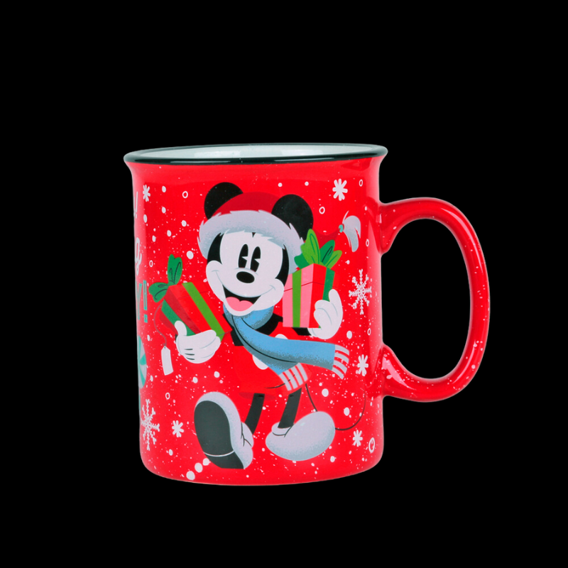 Exclusive Giant Minnie and Mickey Mouse Christmas Mug - Giftbaskets México