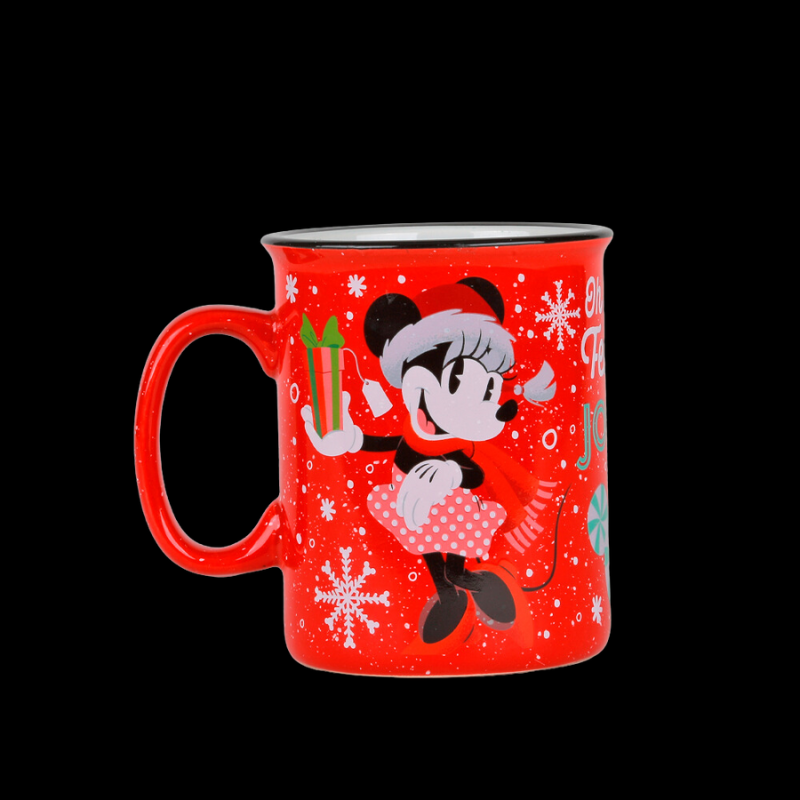 Exclusive Giant Minnie and Mickey Mouse Christmas Mug - Giftbaskets México