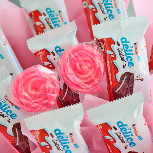 Kinder Delice Candy Bouquet - Giftbaskets México