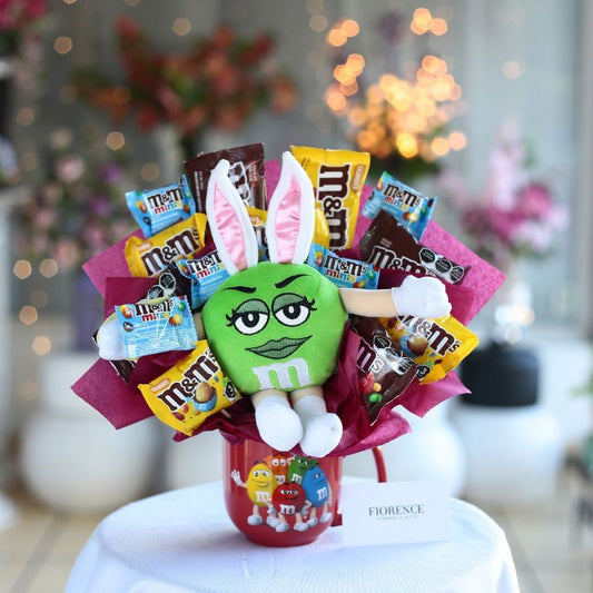 M&M´s Candy Bouquet - Giftbaskets México