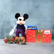 Christmas Mickey Mouse with Chocolates and Cookies
