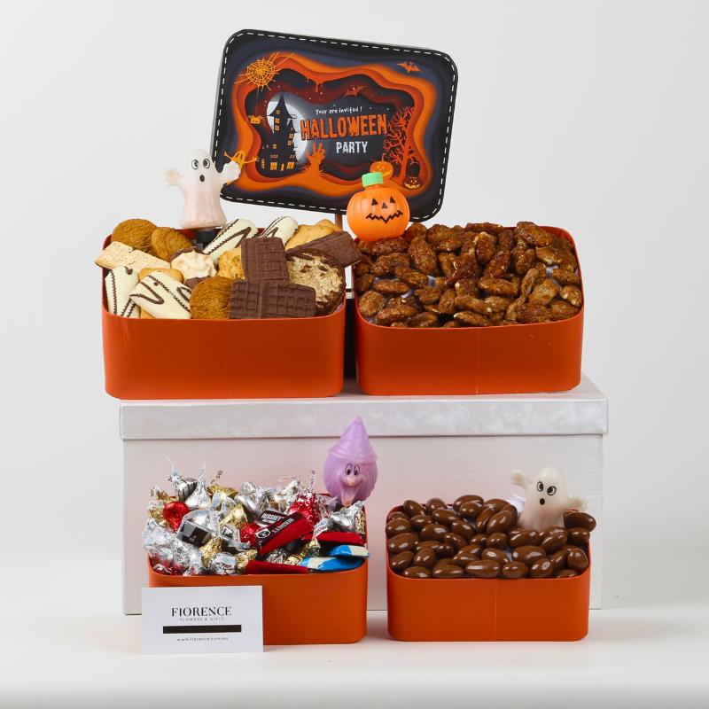 Halloween Sweets Gift Tower