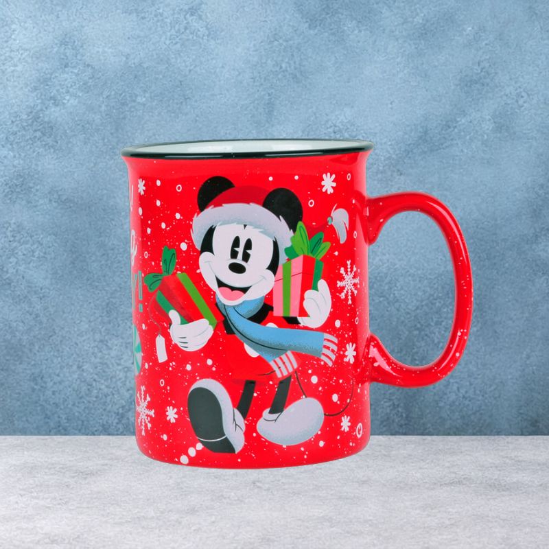 Mickey Mouse Christmas Mug with 15-Piece Candy Bouquet-3