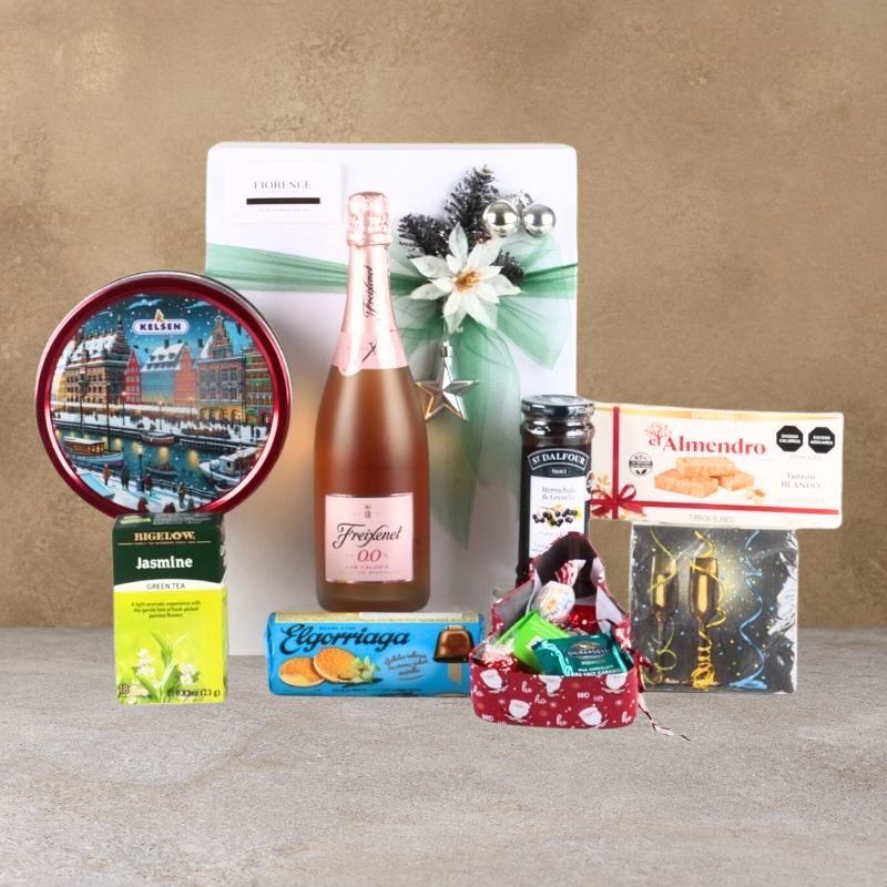 Premium Alcohol-Free Christmas Gift: Freixenet Rosé  and More-1