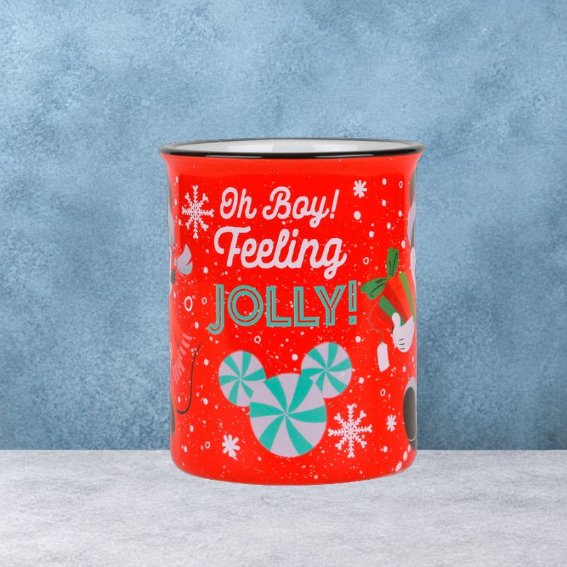 Mickey Mouse Christmas Mug with 15-Piece Candy Bouquet-4