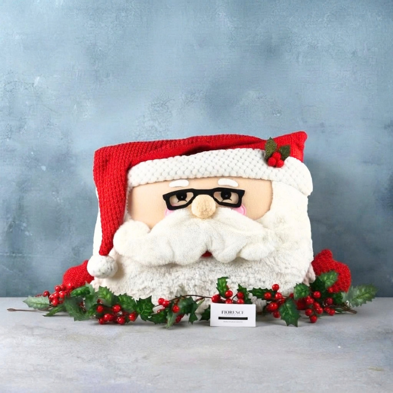 Santa Claus Pillow with Halent Belgian Chocolates-2