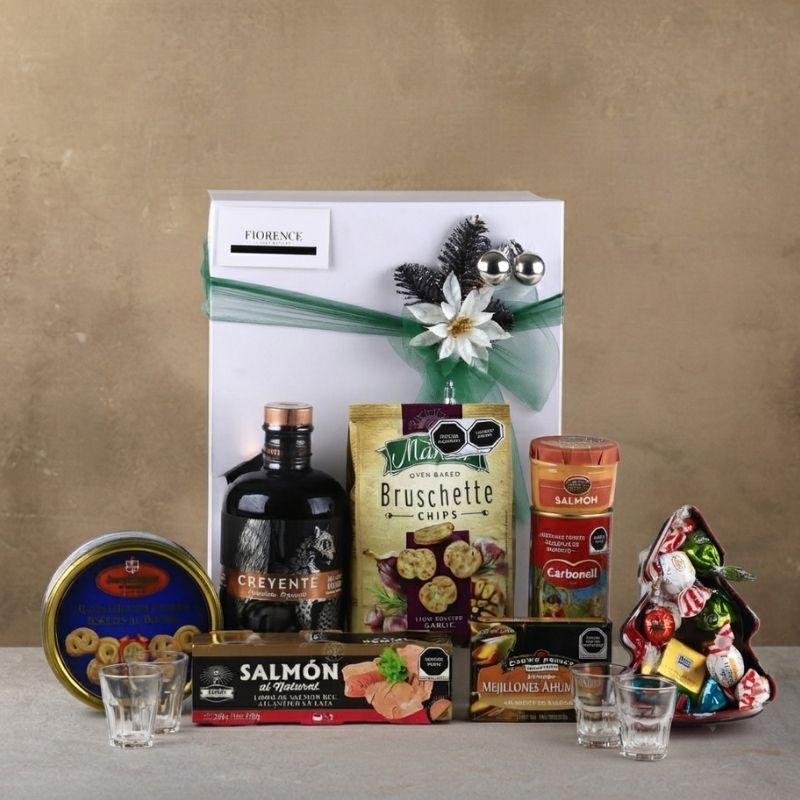Creyente 100% Agave Mezcal Gourmet Christmas Gift Box-2