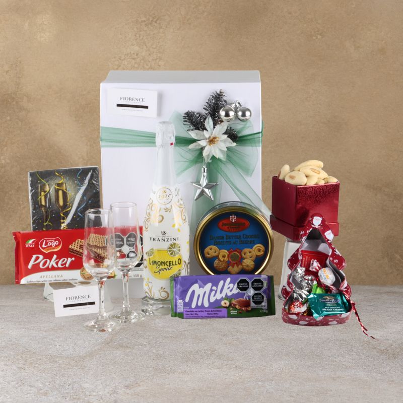 Sweet Christmas Gift Box with Italian Limoncello Spritz-2