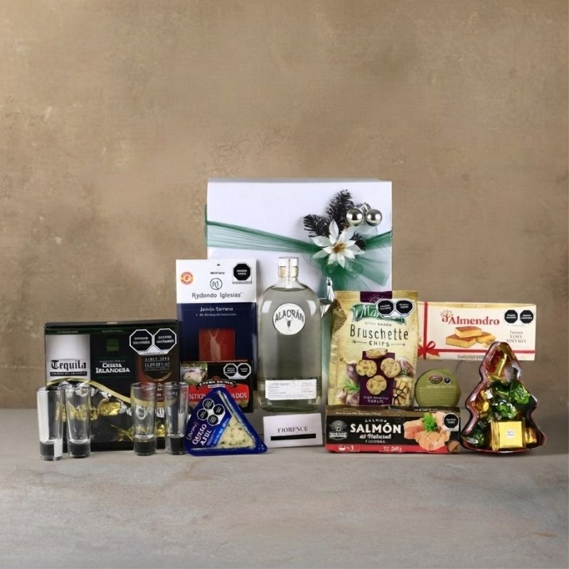 Alacrán Añejo Cristalino Deluxe Christmas Gift Box – Gourmet Spanish Selection-1