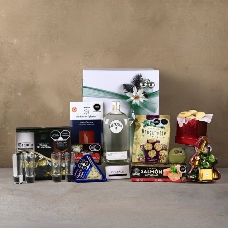 Alacrán Añejo Cristalino Deluxe Christmas Gift Box – Gourmet Spanish Selection-2