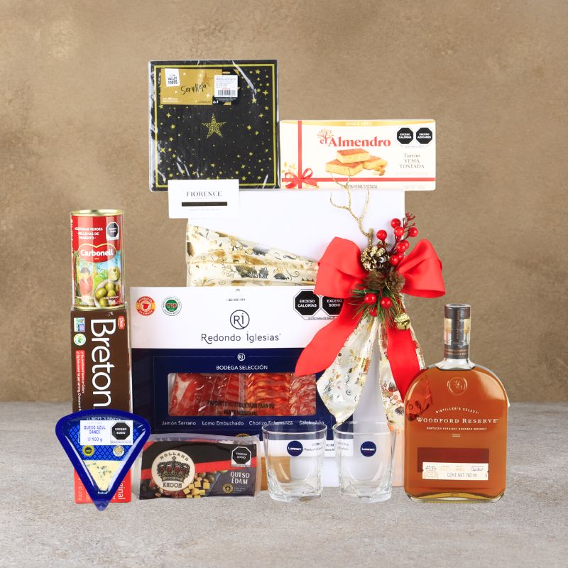 Woodford Reserve Gift Christmas Box | Charcuterie, Cheese & Gourmet Snacks