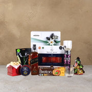 Johnnie Walker Black Label Gift Christmas Box | Cheese & Gourmet Snacks