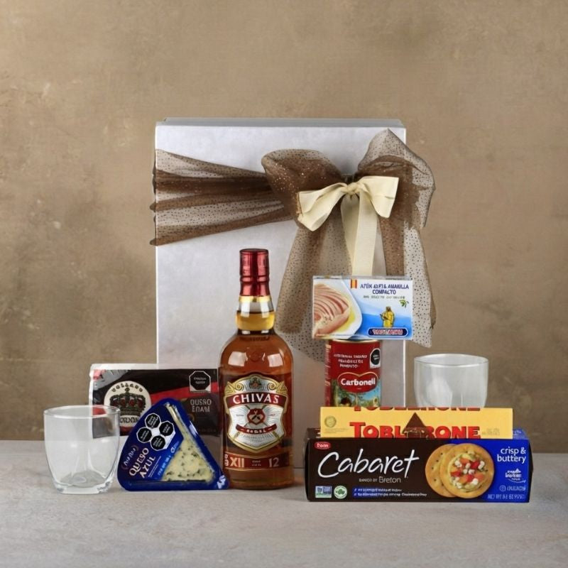 Chivas Regal 12 Gift Box | Cheese & Gourmet Snacks-1