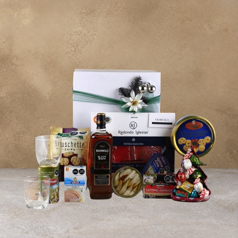 Bushmills Black Bush Irish Whiskey Christmas Gift Box-2