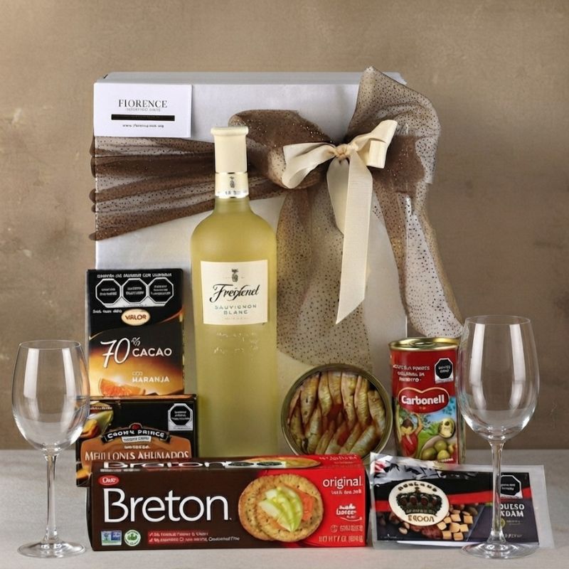 Freixenet Spanish White Wine Gift Box | Gourmet Seafood-1