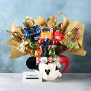 Christmas Mickey Mouse Candy Bouquet