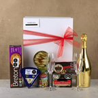 Golden Gourmet Box: Bottega Gold & Fine Delicacy Set.