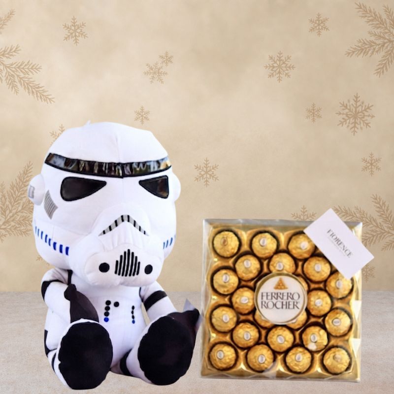 Star Wars - Stormtrooper Plush with Chocolates