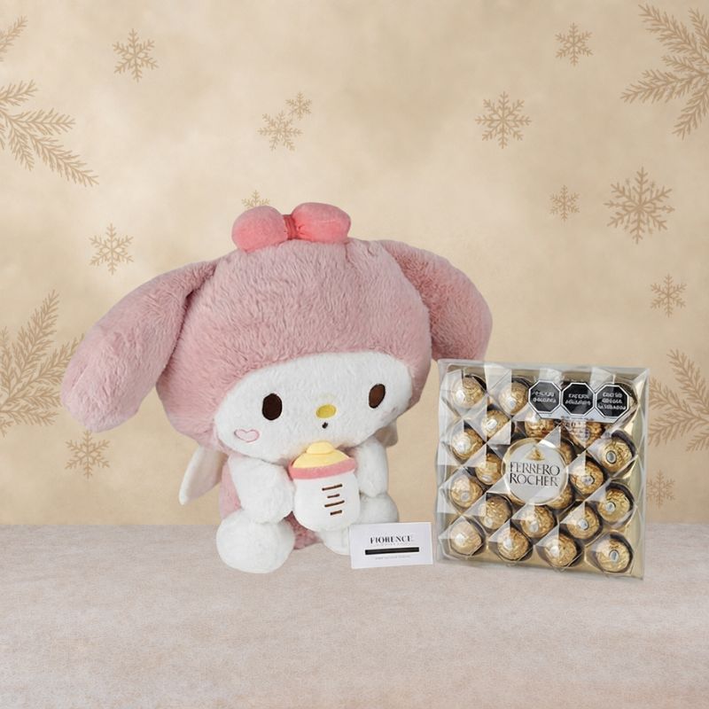 Hello Kitty - My Melody Plush with Chocolates-1