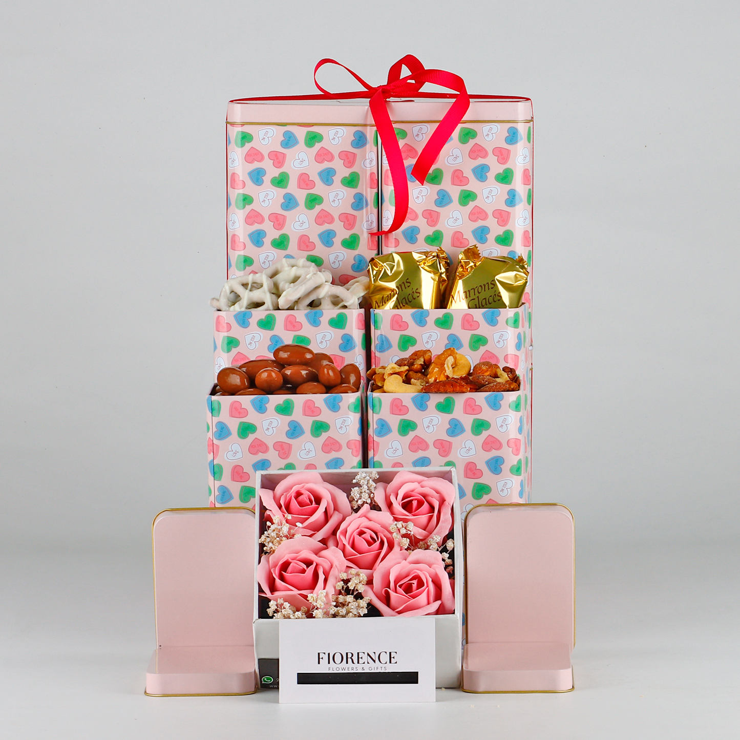 Sweetheart Tower & Everlasting Roses