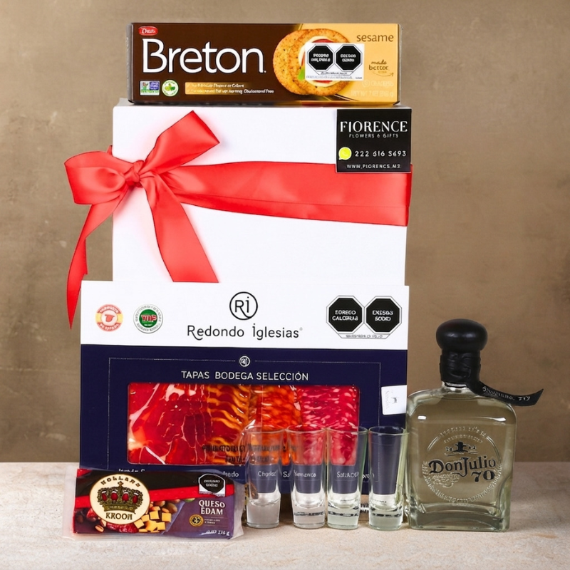 Gift with Tequila Don Julio 70 and Charcuterie