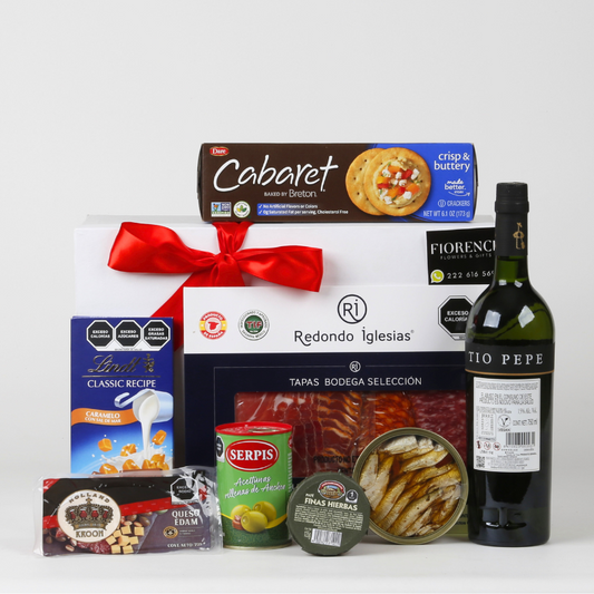 Gift Box with Tio Pepe Sherry and Spanish Charcuterie