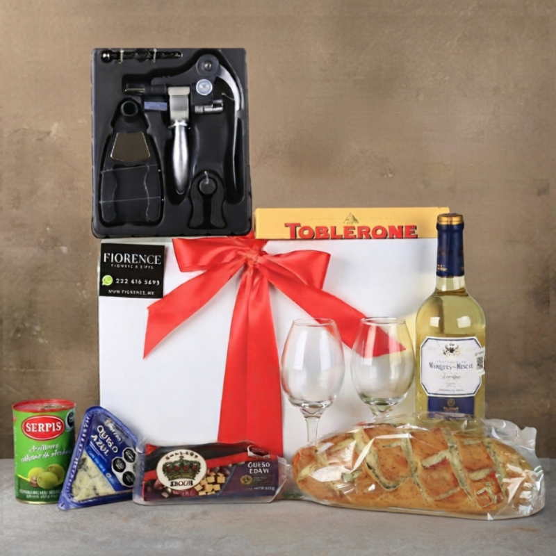 Luxury Wine & Gourmet Set