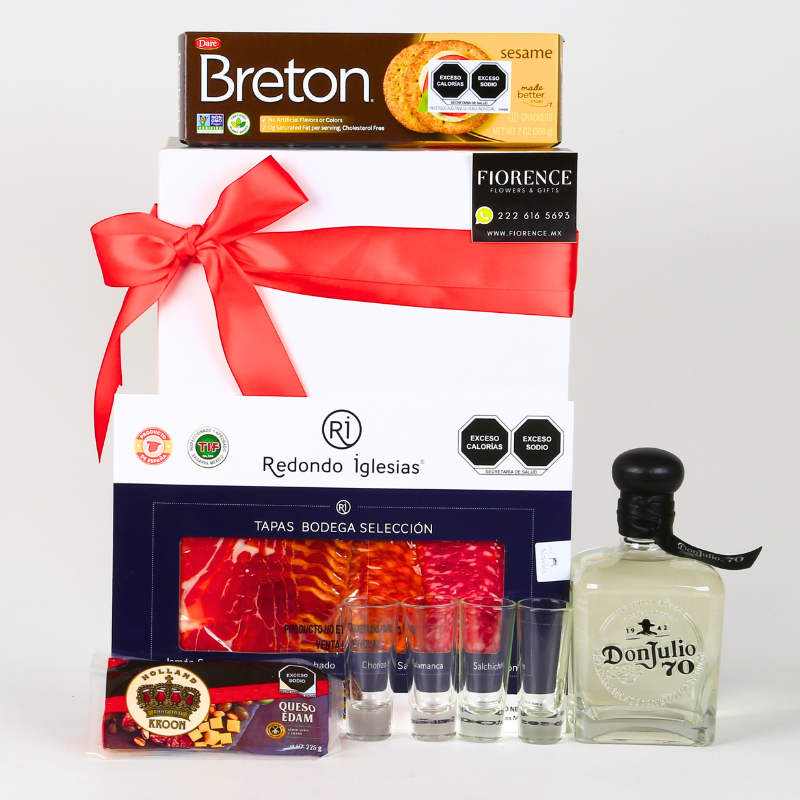 Gift with Tequila Don Julio 70 and Charcuterie