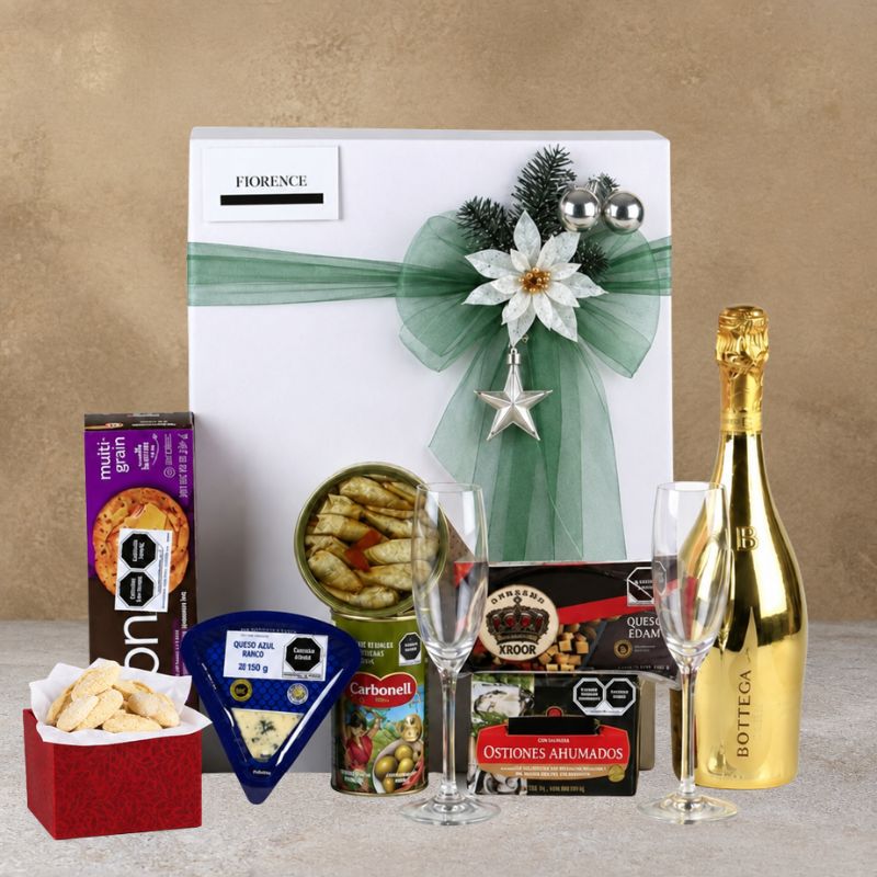 Golden Gourmet Christmas Box: Bottega Gold & Fine Delicacy Set-2