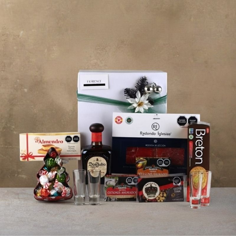 Christmas Gourmet Gift with Don Julio Añejo Tequila and More-2