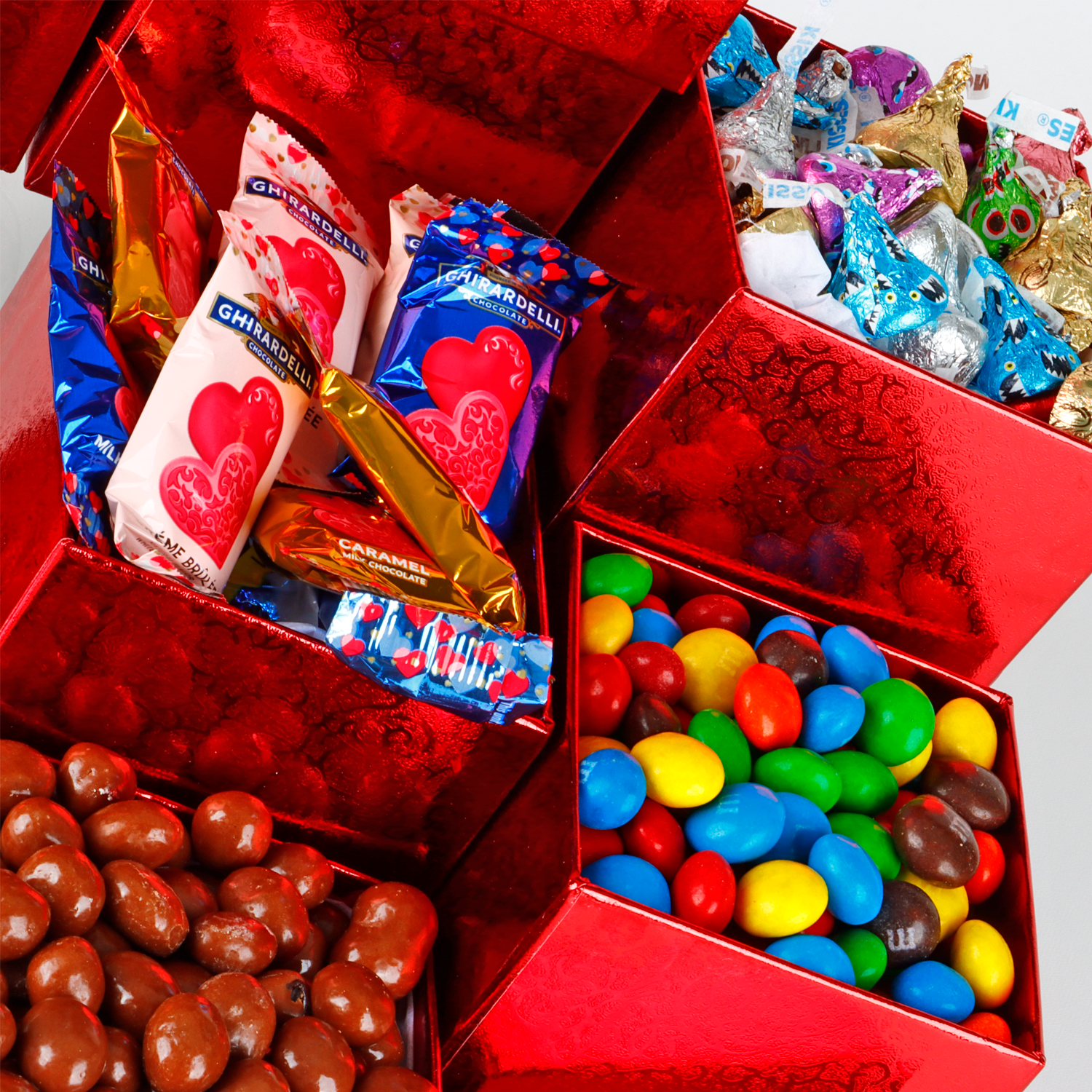 Gift Tower with Chocolates "My Perfect Love"