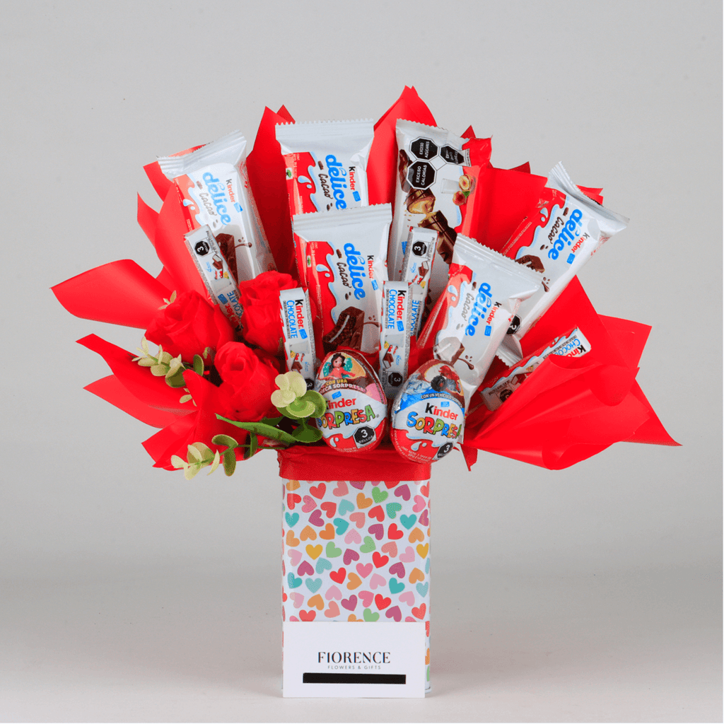 Candy Bouquet with Kinder Chocolates