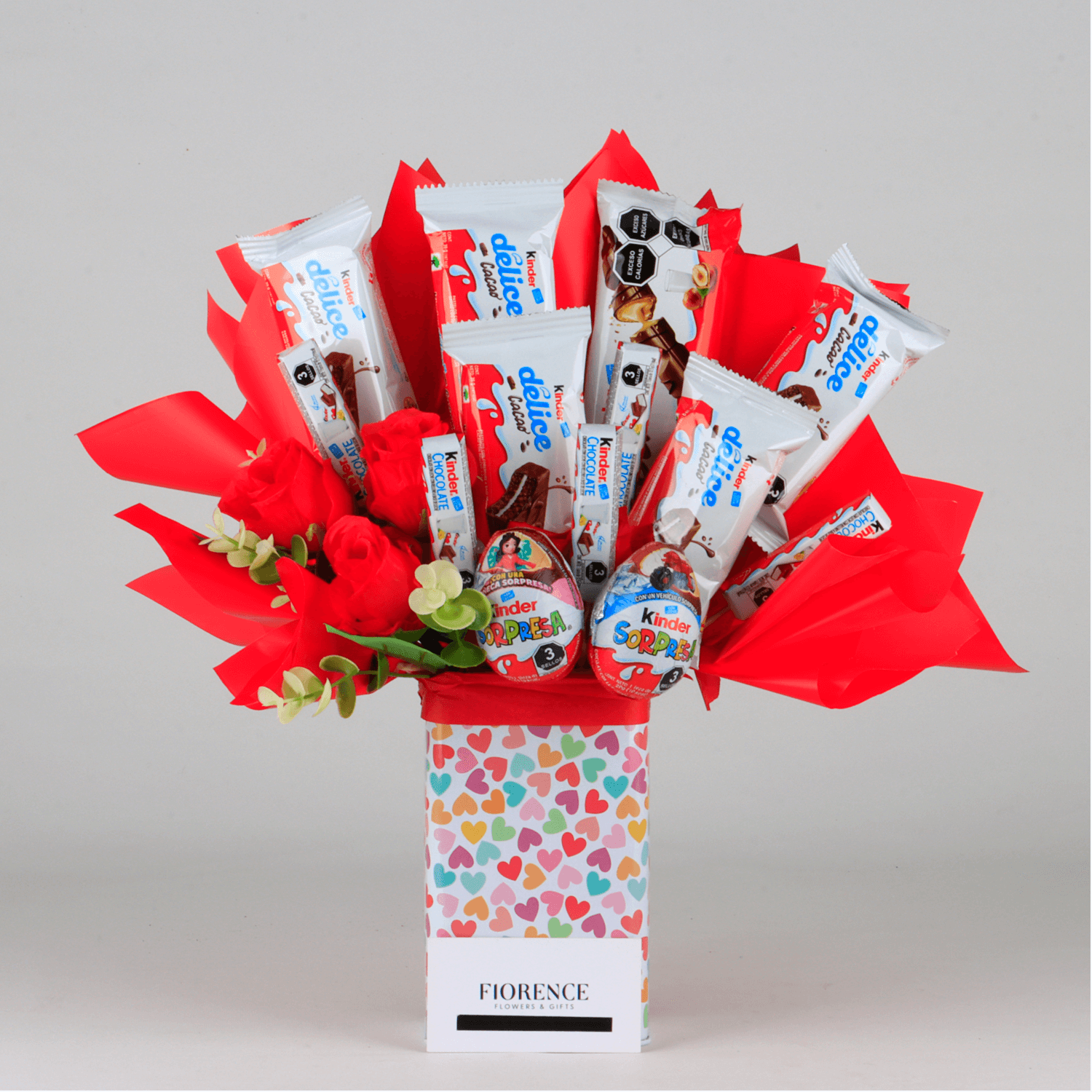 Candy Bouquet with Kinder Chocolates
