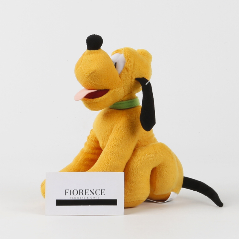 Pluto or Goofy Plush with Chocolates and Cookies