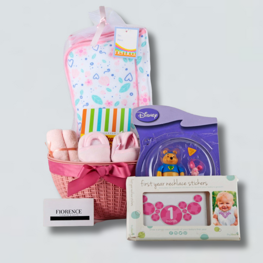 Newborn Baby Girl Gift Set - Pink Love
