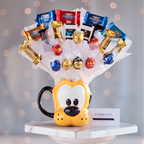 Candy Bouquet in Disney Characters Ceramic Mugs - Giftbaskets México