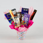Candy Bouquet with Large Chocolate Bars