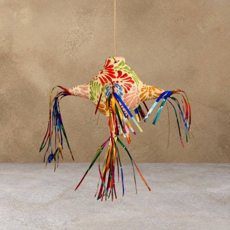 Christmas Gift with Baileys Irish Cream and a Talavera Piñata-3