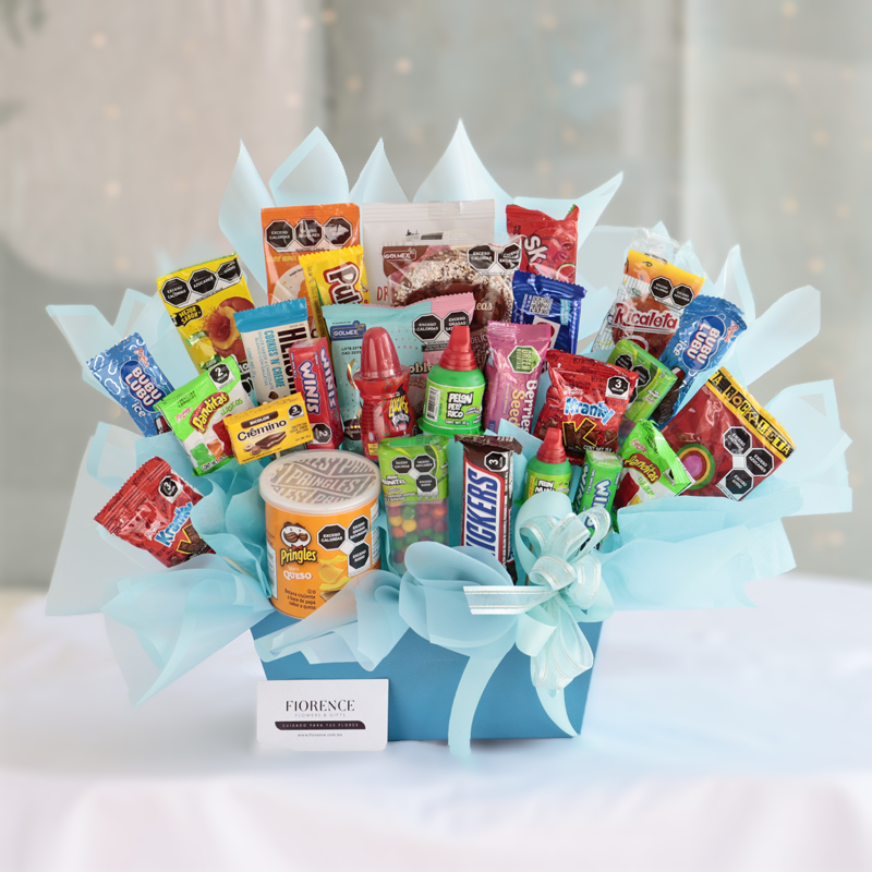 Delicious Assorted Candy Bouquet - Giftbaskets México
