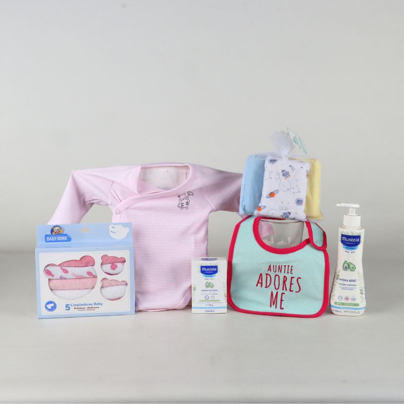 Baby Gift (Boy or Girl) with Mustela and Accessories-1