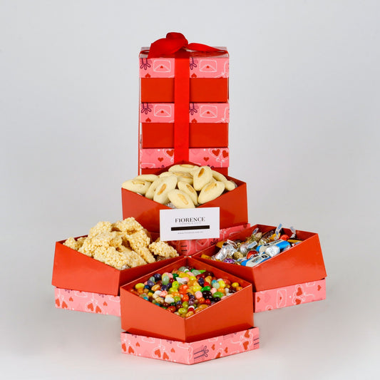 Tower of Love with Gourmet Delights "For You".