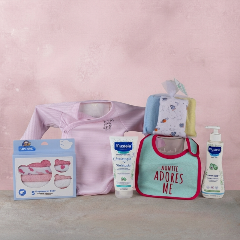 Baby Gift (Boy or Girl) with Mustela and Accessories-1