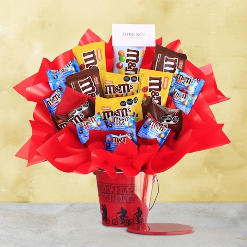 "Stranger Things" Candy Bouquet
